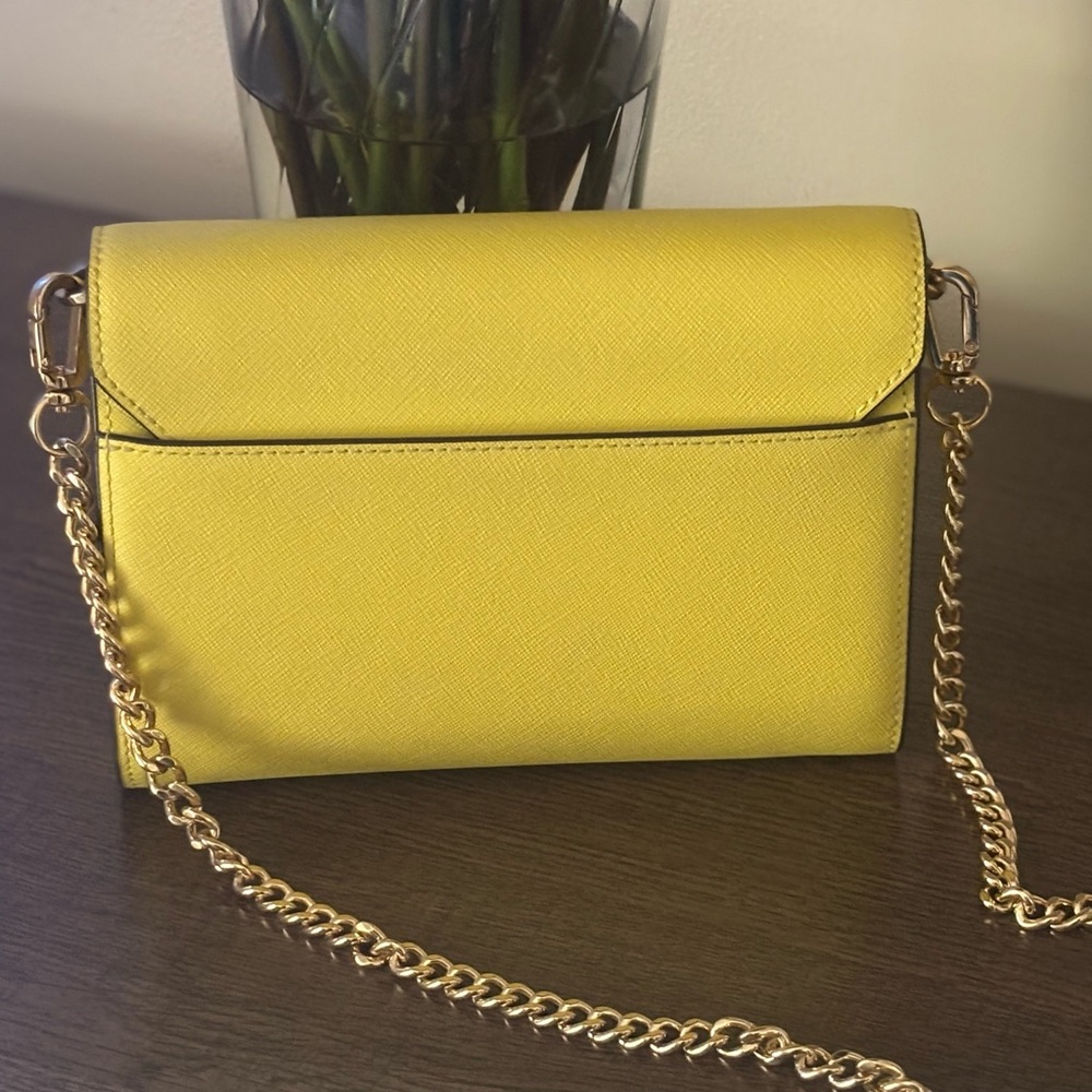Tory Burch Vibrant Yellow Crossbody Bag - Picture 3 of 5